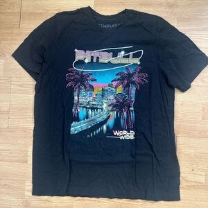 Mr worldwide Pitbull graphic tee